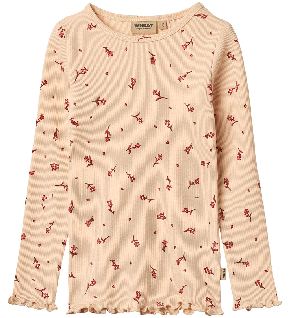 Wheat Blouse - 2-Pack - Rib - Ida - Rose Water Flowers
