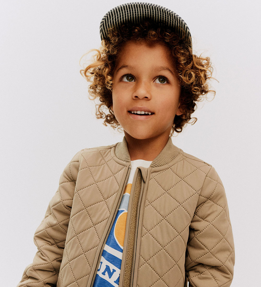 Wheat Thermo Jacket - Loui - Beige Stone