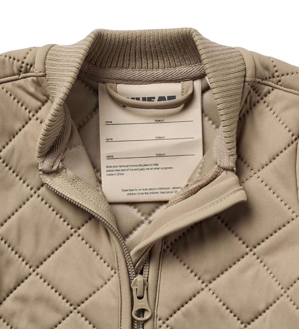 Wheat Thermojacke - Loui - Beige Stone