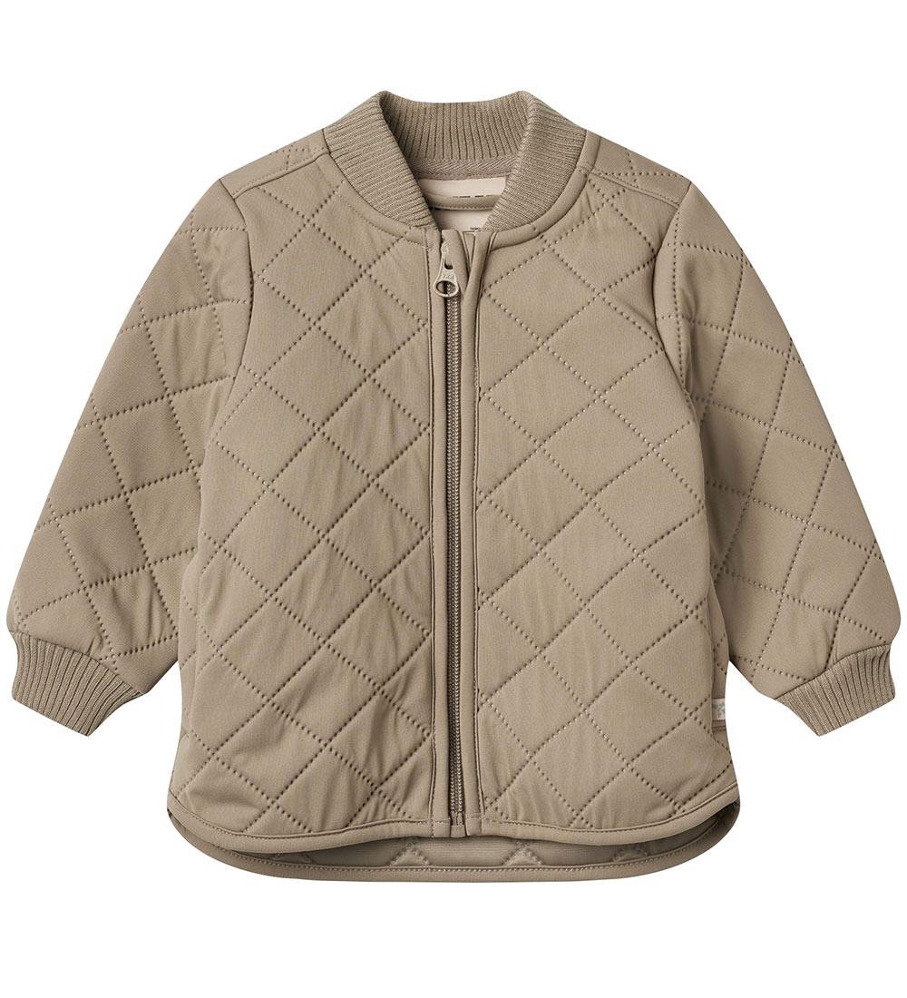 Wheat Thermojacke - Loui - Beige Stone