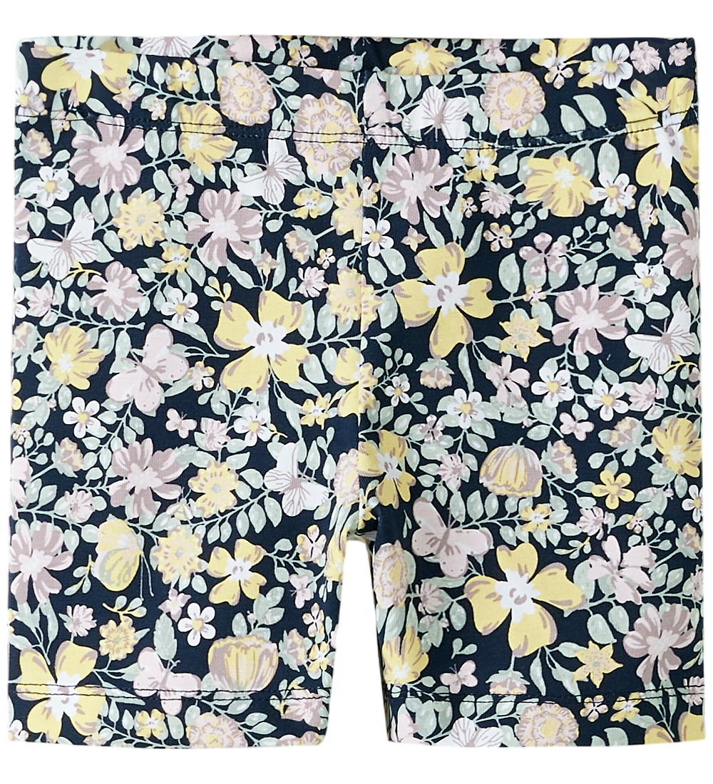 Name It Shorts Set - Bicycle Shorts/Top - NmfVayana - Navy Blaze