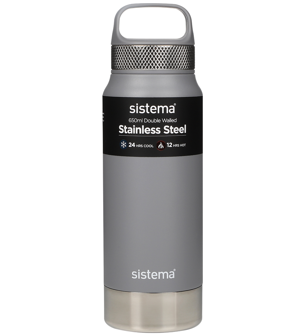 Sistema Hitabrúsi - Ryðfrítt stál Steel - 650 ml - Grátt