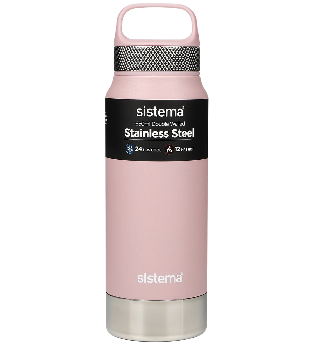 Sistema Thermo Bottle - Stainless Steel - 650 mL - Pink