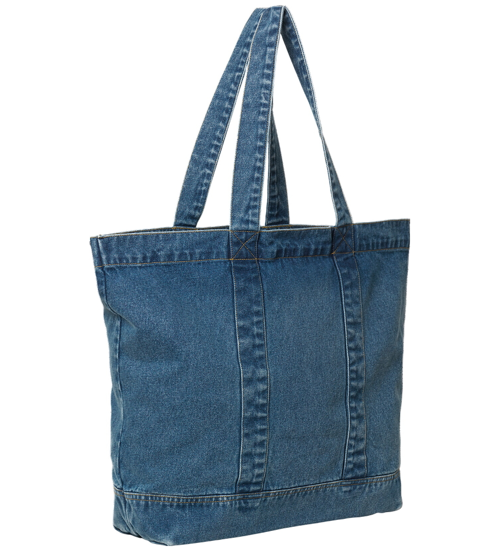 DAY ET Shopper - Washed Denim Back - Blue