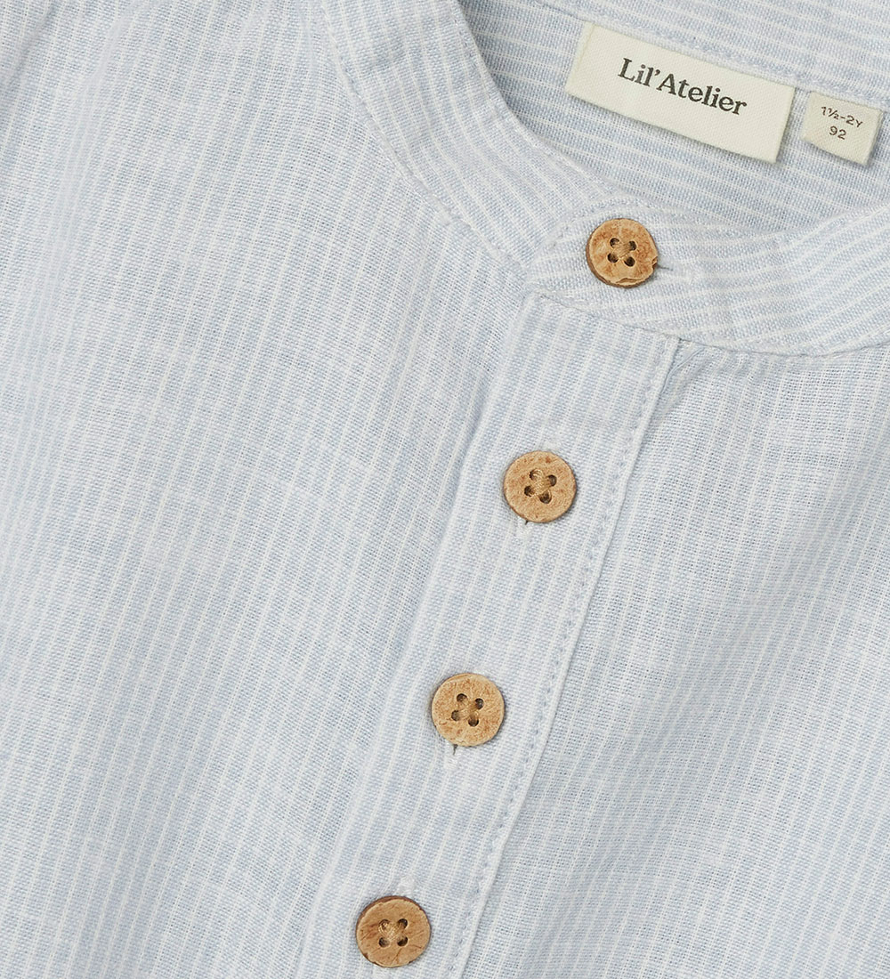Lil' Atelier T-shirt - NmmJesper - Ancient Water