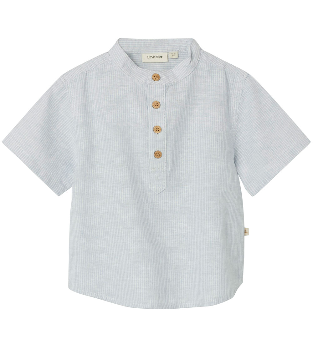 Lil' Atelier T-shirt - NmmJesper - Ancient Water