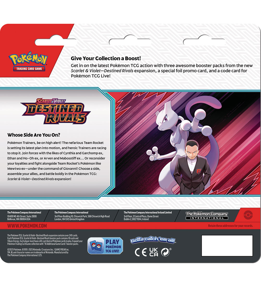 Pokémon Trading Card - Assort. - Scarlet & Violet: Destined Riva