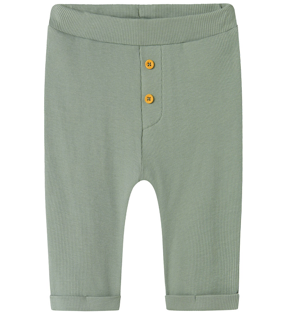 Name It Trousers - Rib - NbmJular - Slate Gray
