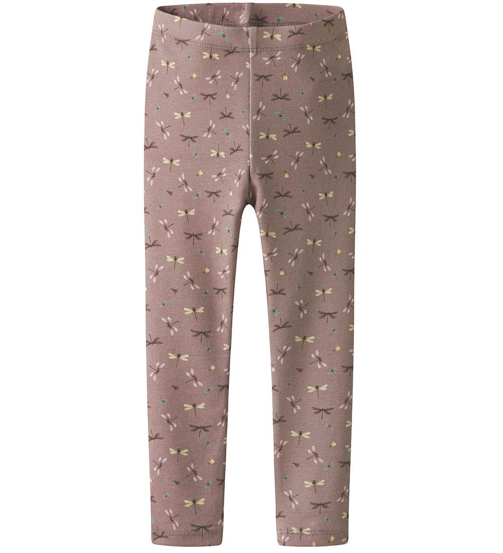 Name It Leggings - NmfJoyane - Purple Dove