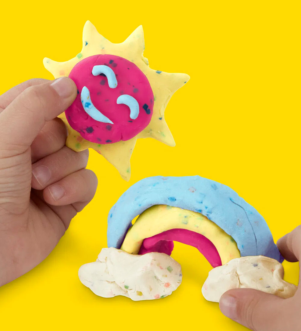 Pâte à Modeler Play-Doh - 4 Pack - 340g - Confetti Fun
