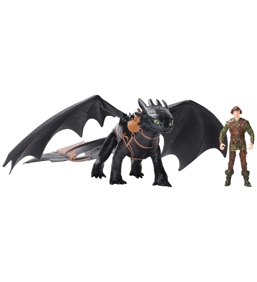 Dragons Toy Figures - Toothless & Hiccup