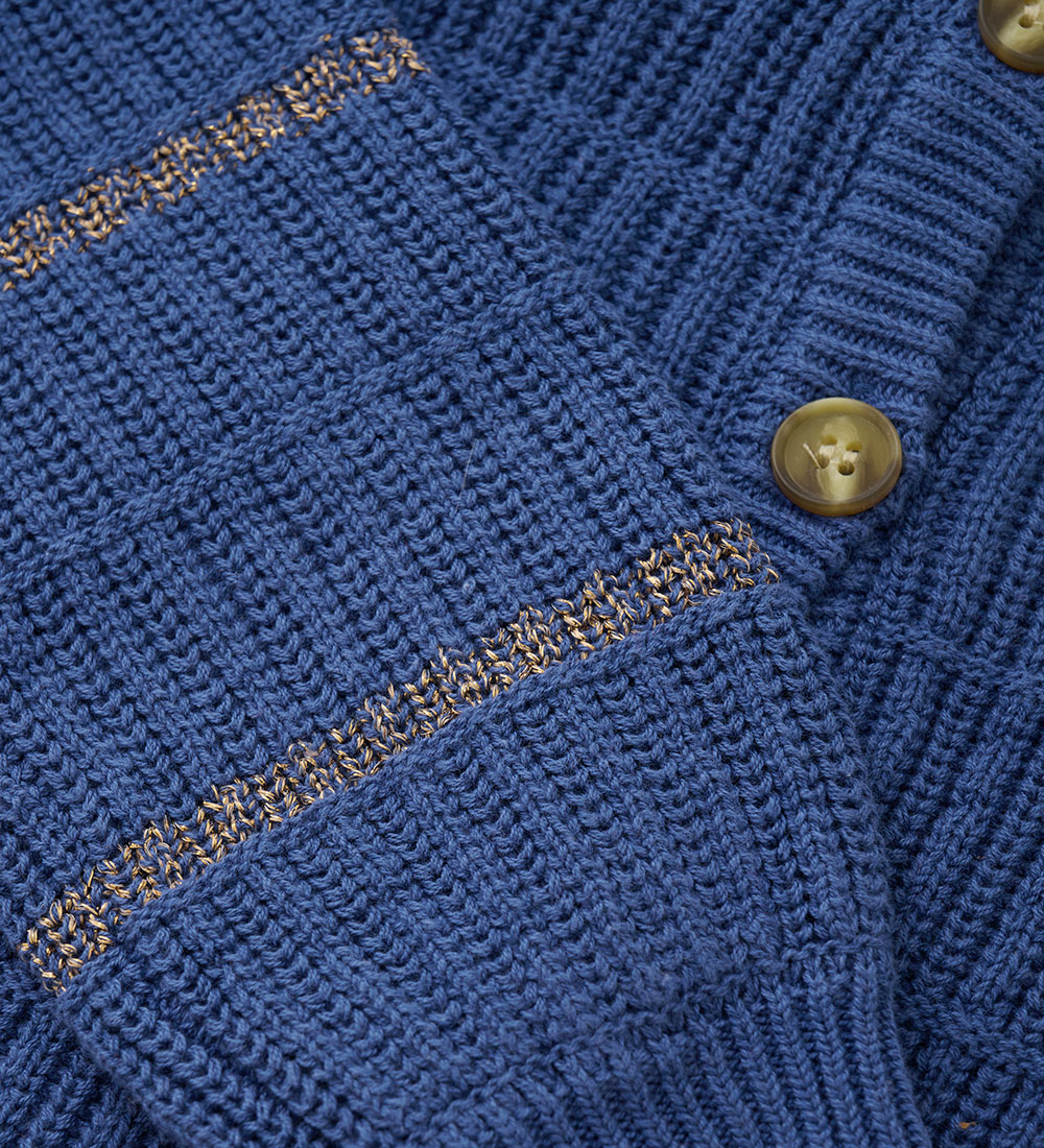 Minymo Cardigan - Knitted - True Blue