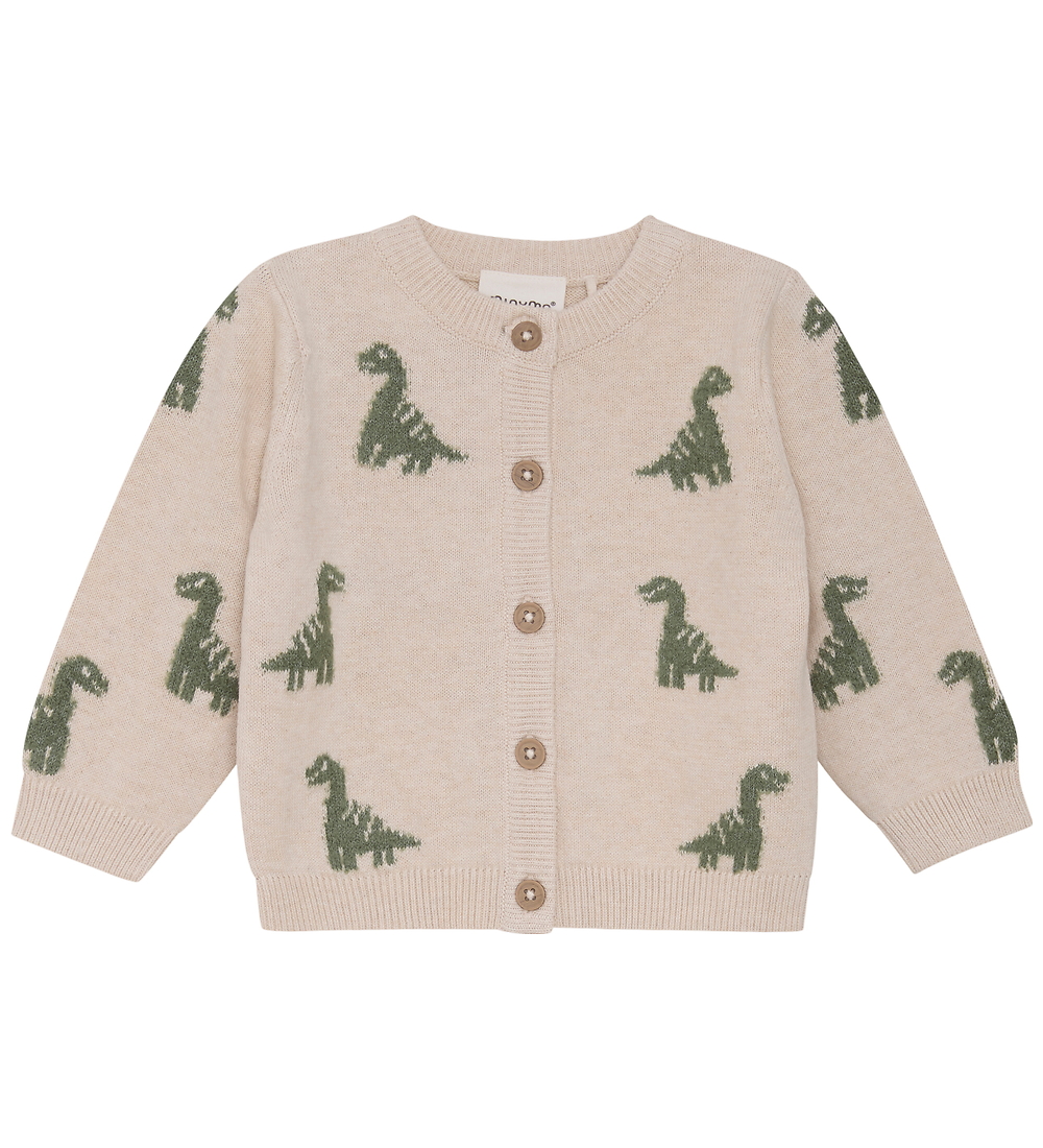 Minymo Cardigan - Knitted - Light Beige Melange