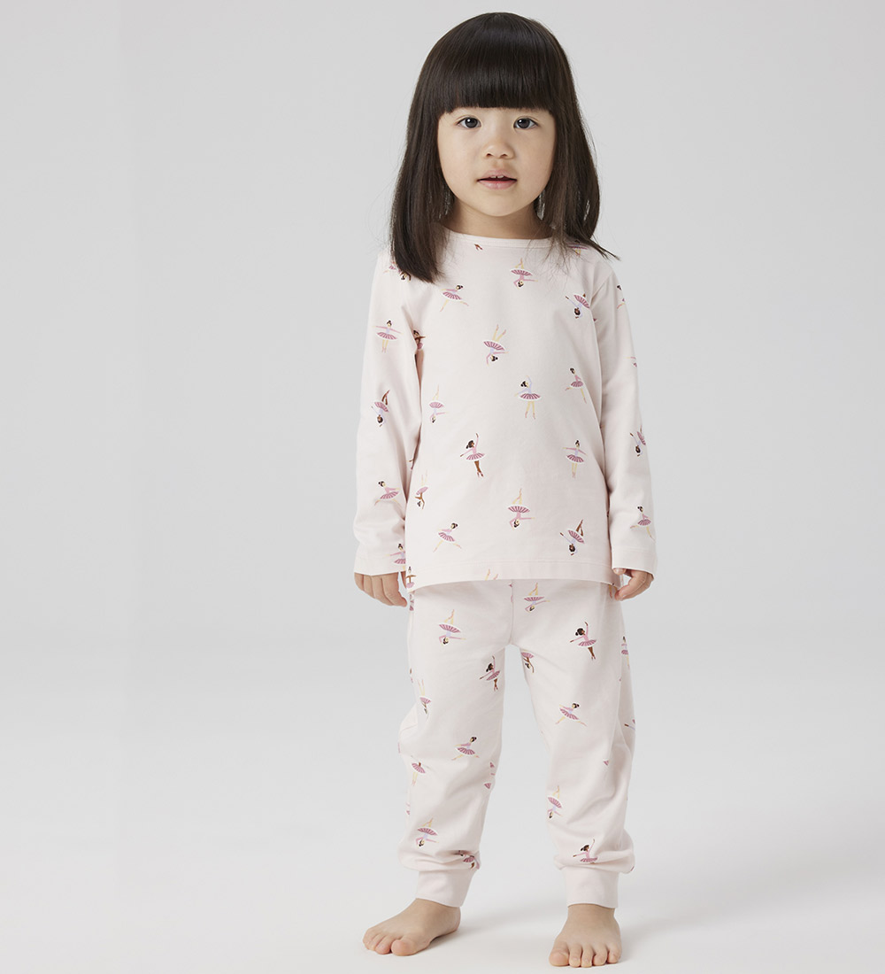 Name It Pyjama Set - 2 Parts - Noos - NkfNightset - Pearl