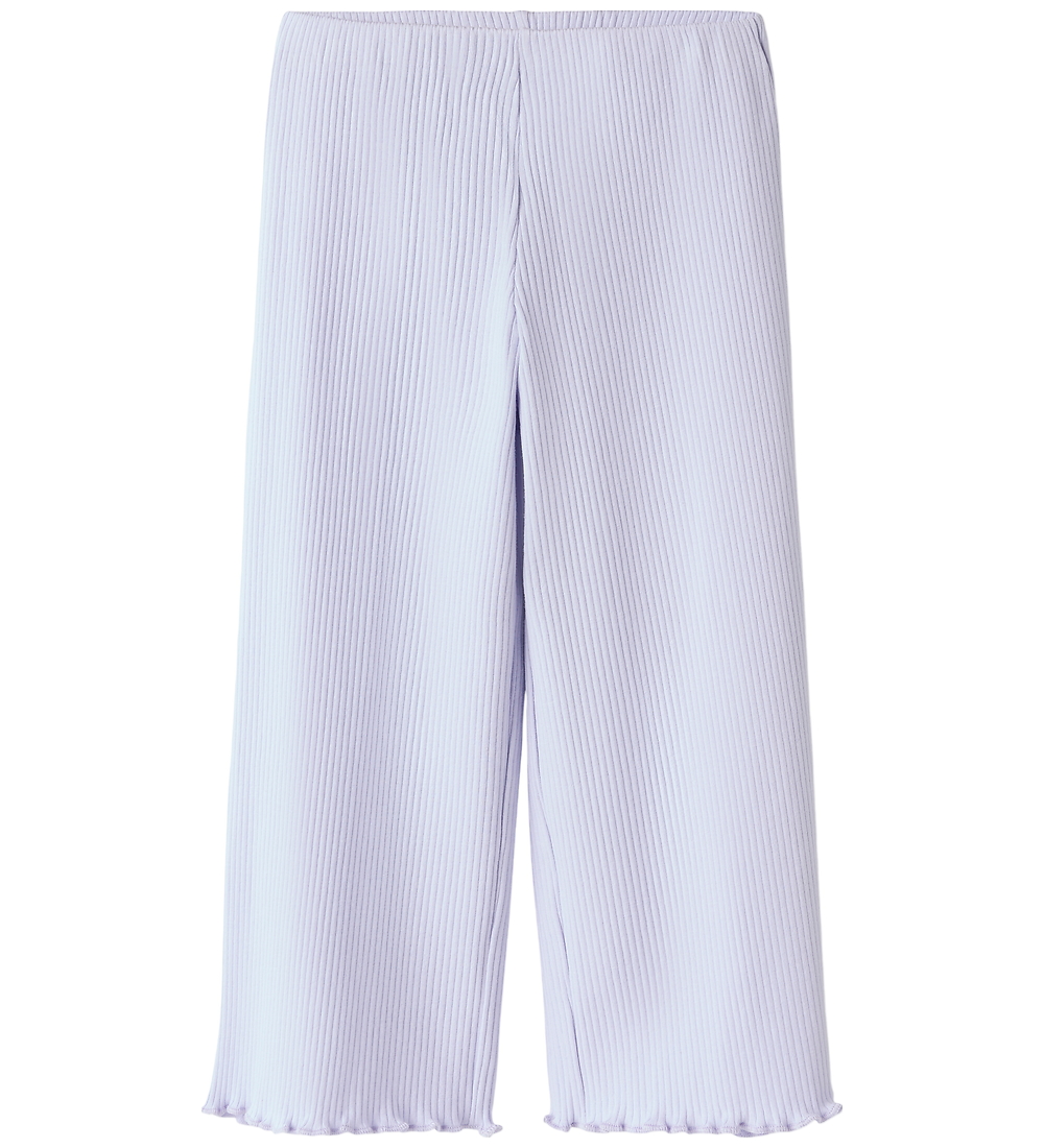 Name It Byxor - Rib - Bred - NmfFrida - Misty Lilac