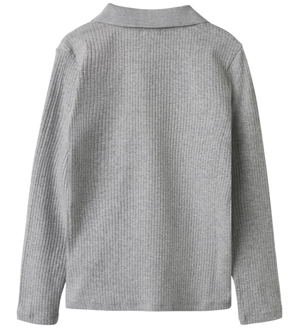 Name It Poolopaita - Joustinneule - NkfDusa - Grey Melange