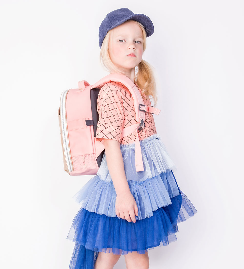 Jeune Premier Preschool Backpack - Ralphie - 10 L - Cherry Pom-P