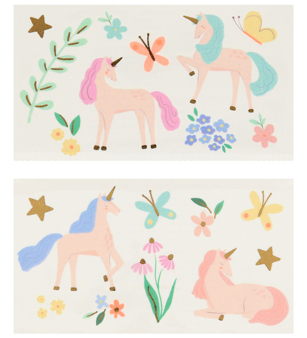 Meri Meri Tattoos - Unicorn