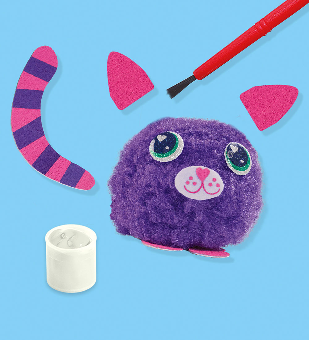 Set de Création SES Creative - Pom-Pom Animaux de compagnie