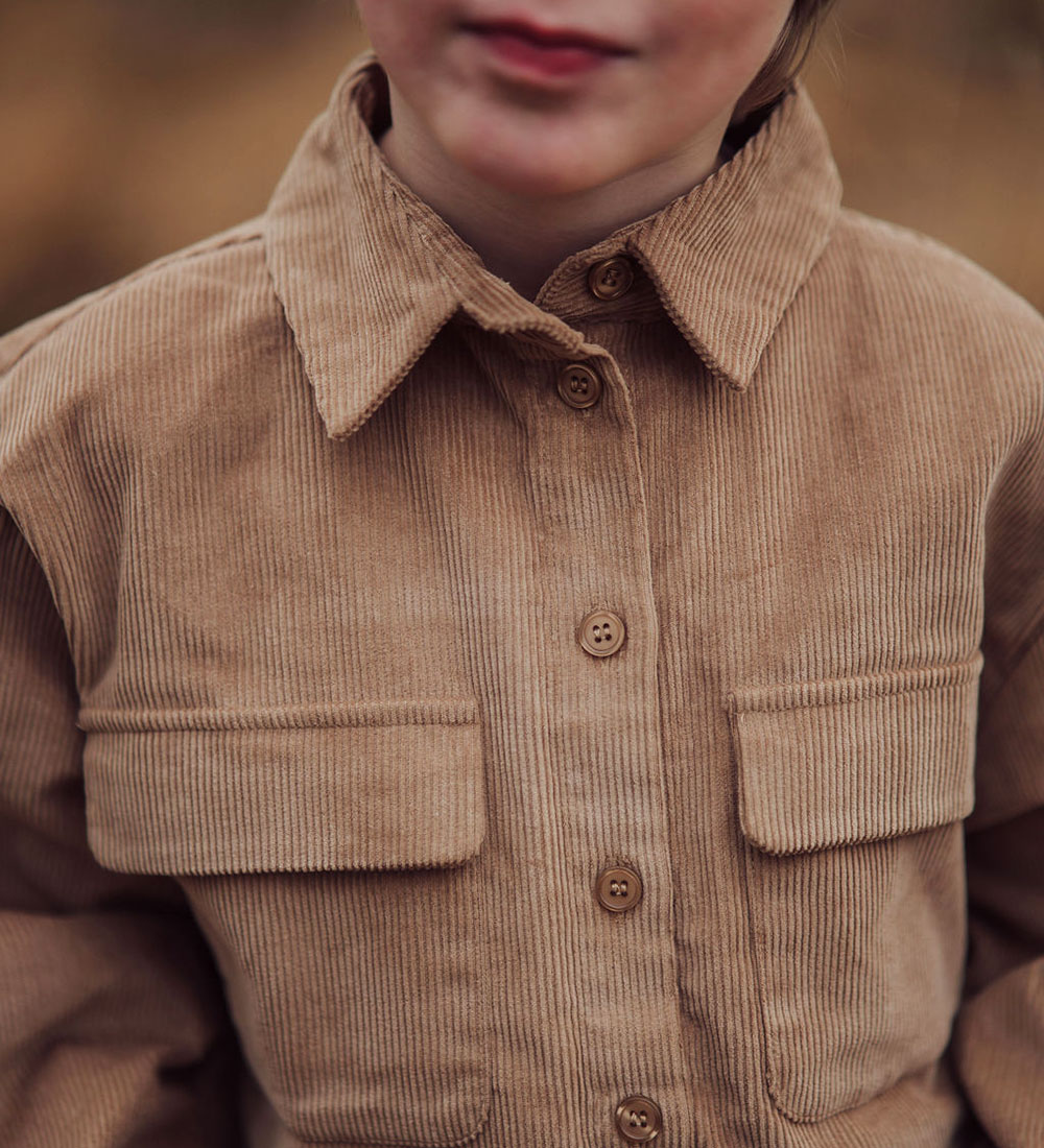 Chemise Fliink - Velours Côtelé - Billy - Pin Bark