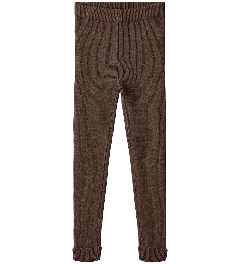 Fliink Leggings - Knitted - Rib - Benna - Carafe