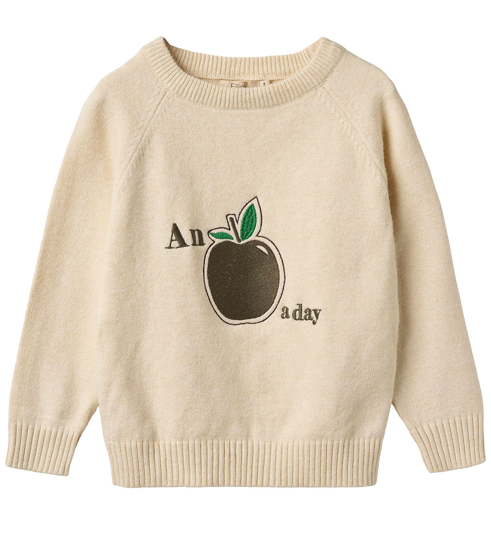 Fliink Genser - Strikk - Alon Apple - Sandskall
