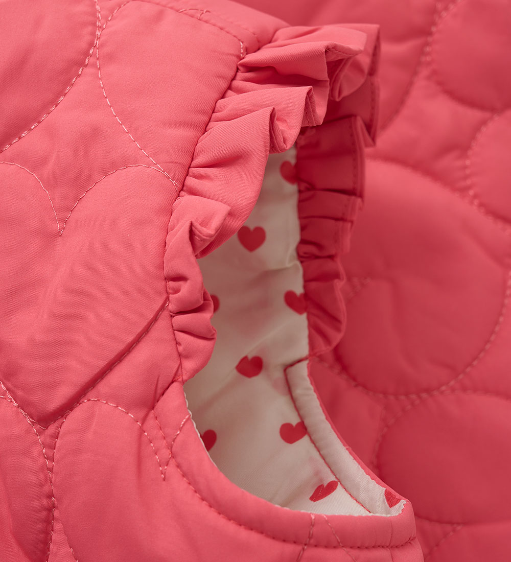 Minymo Waistcoat - Quilted - Cayenne