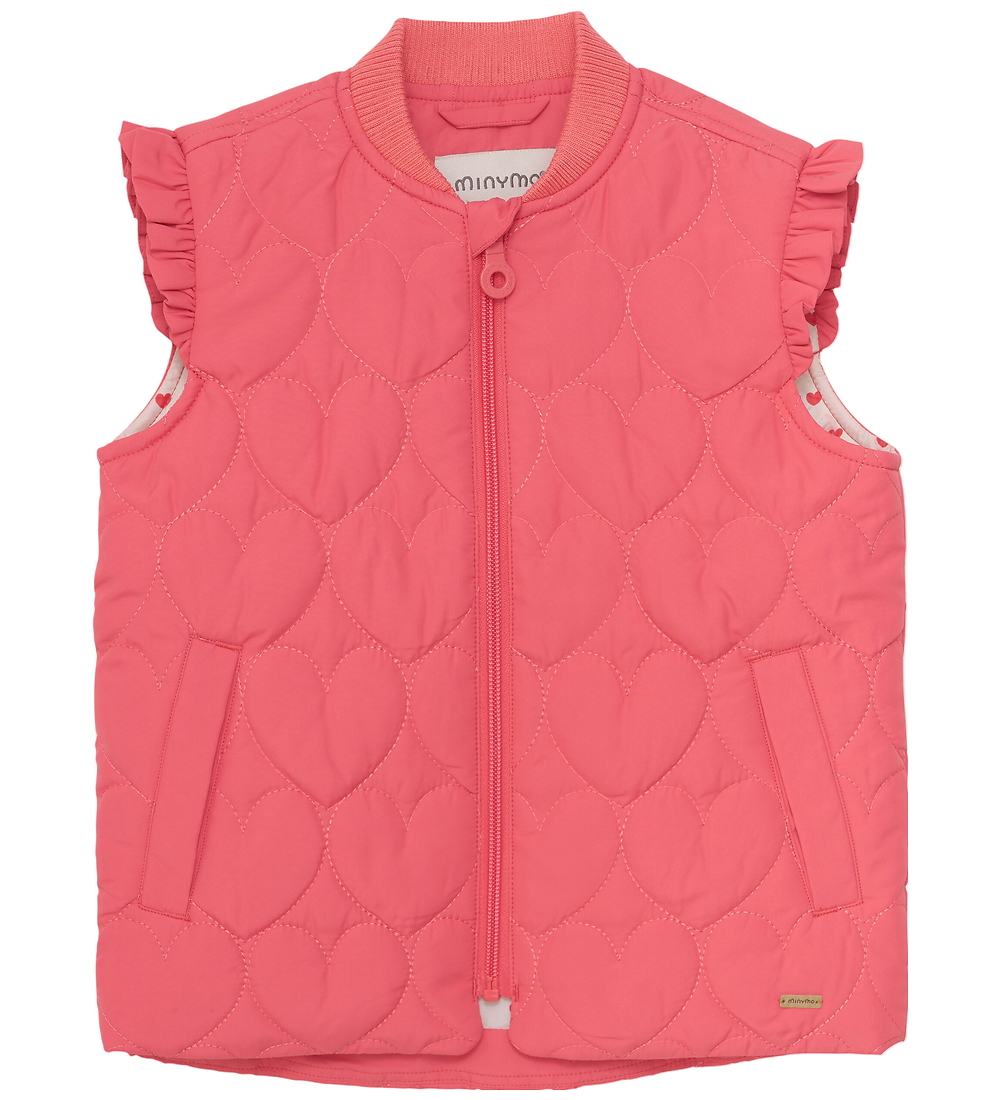 Minymo Waistcoat - Quilted - Cayenne