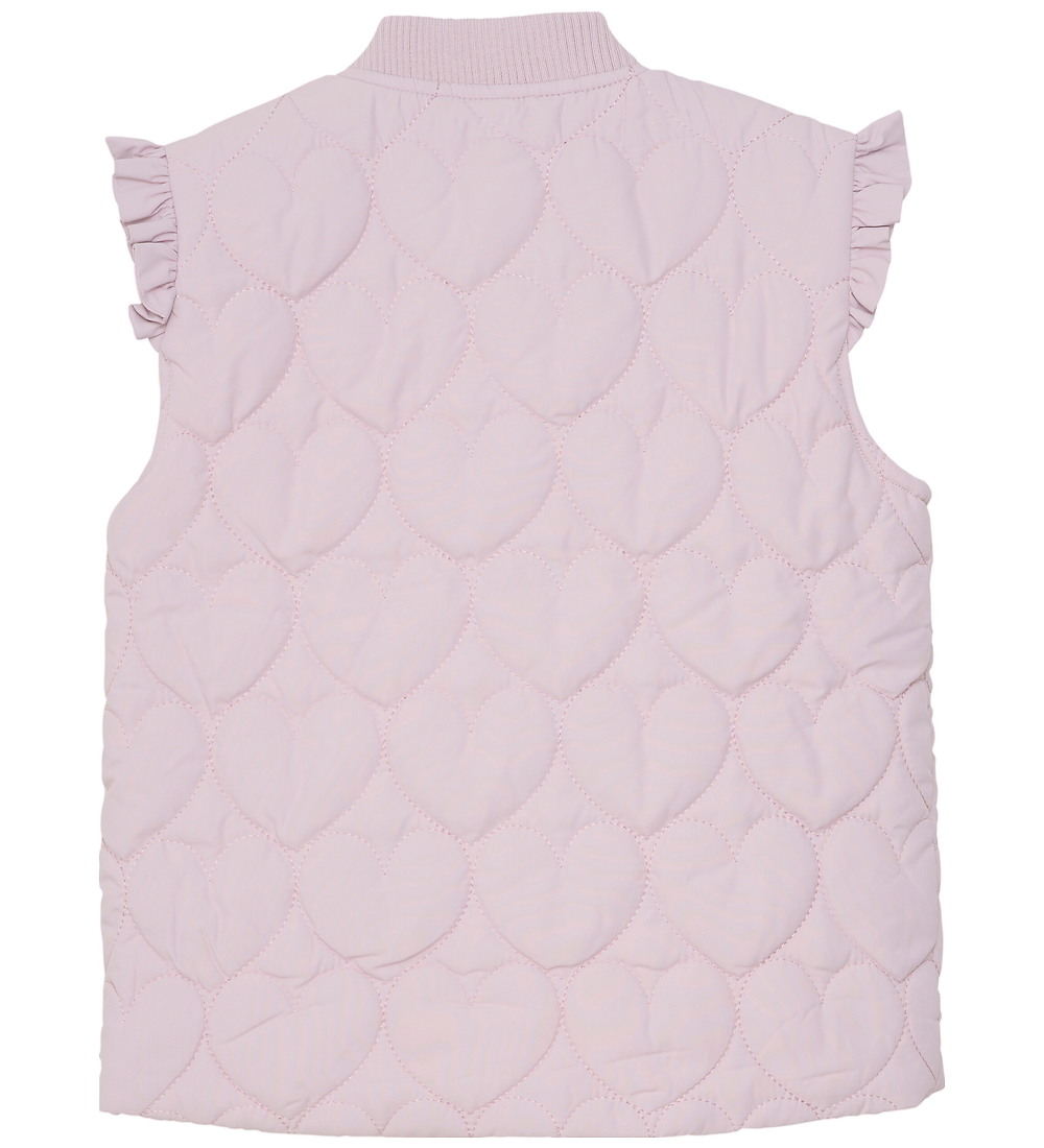 Minymo Waistcoat - Quilted - Burnished Lilac