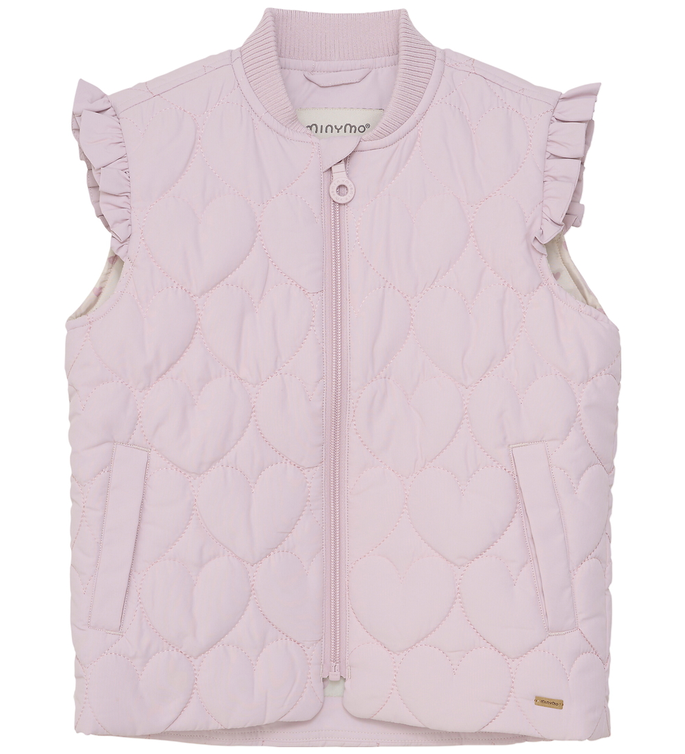 Minymo Waistcoat - Quilted - Burnished Lilac