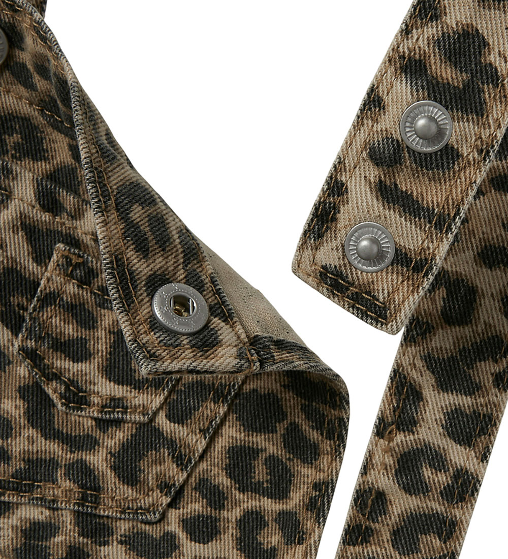 Spencer Name It - Denim - NmfOphelia - Argent Vison/Leopard