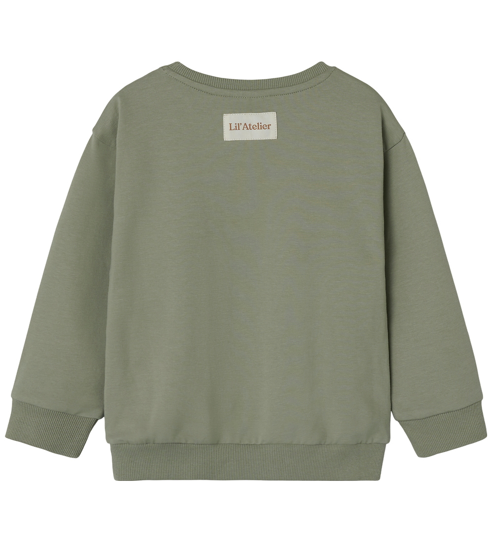 Lil' Atelier Sweatshirt - NmmOmads - Seagrass