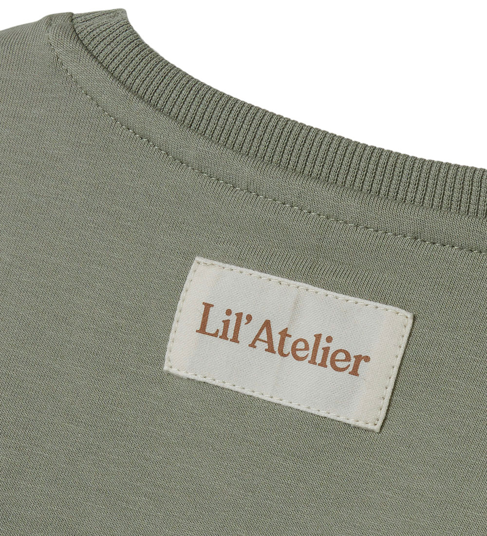 Lil' Atelier Sweatshirt - NmmOmads - Seagrass