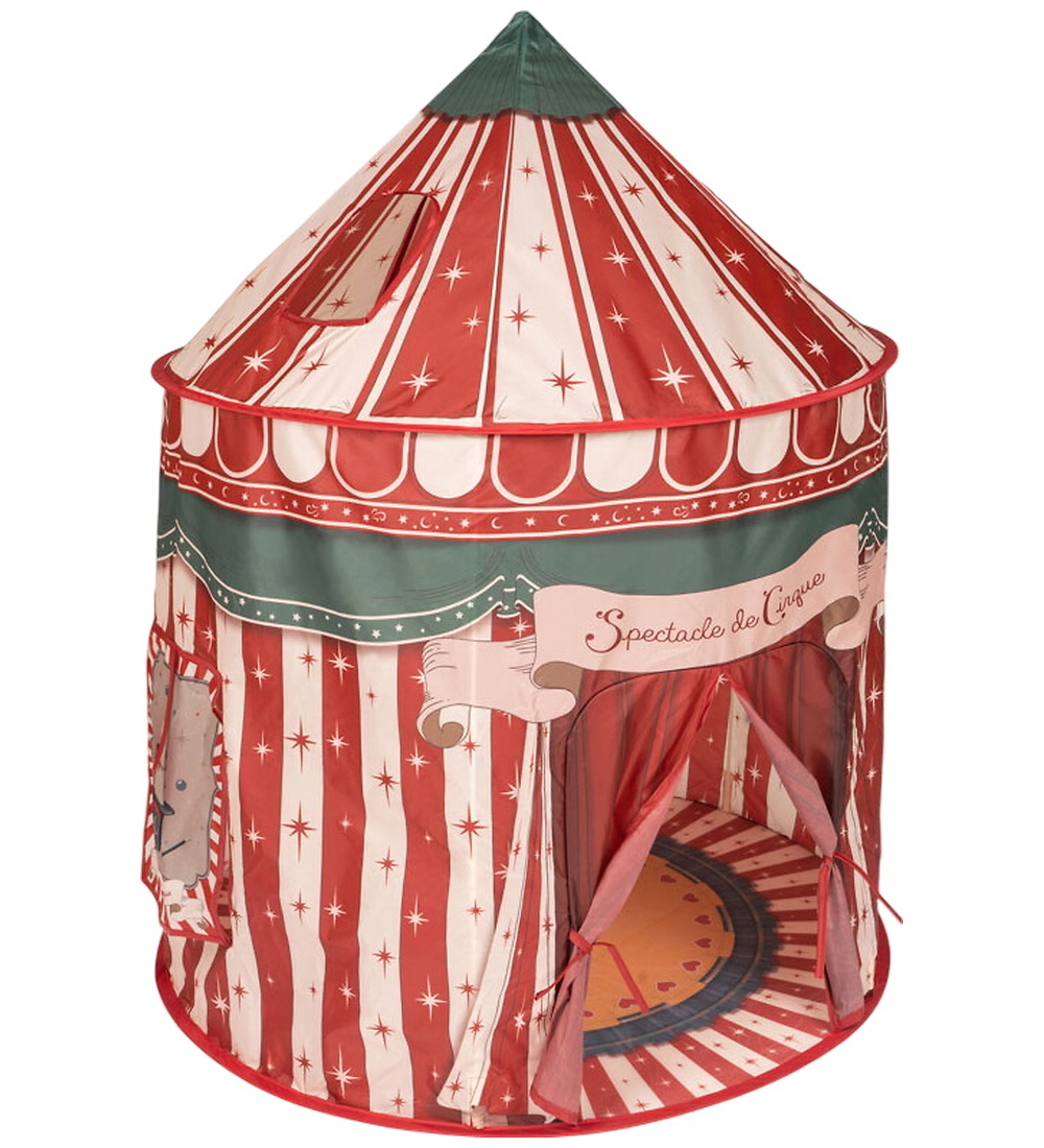 Konges Sløjd Play Tent - Circus tent - Pop Up - 100x100x130 cm
