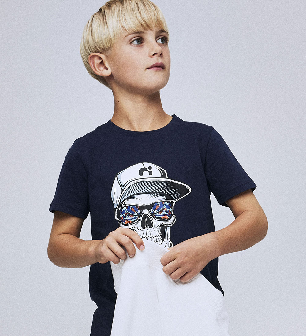 Name It T-shirt - NkmLorne - Navy Blazer