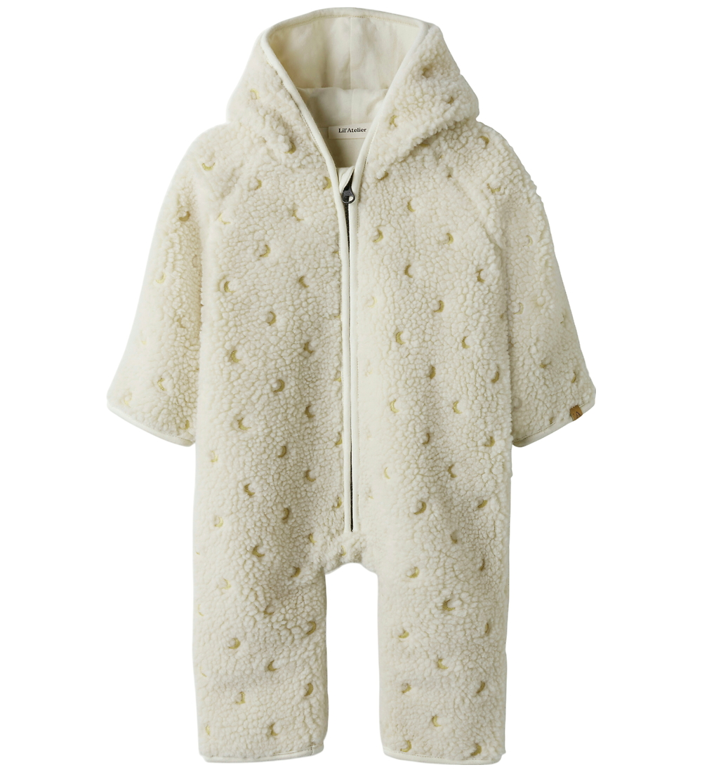 Lil' Atelier Flecced suit - Loose - NbnNalo - Turtledove/Moon Pa
