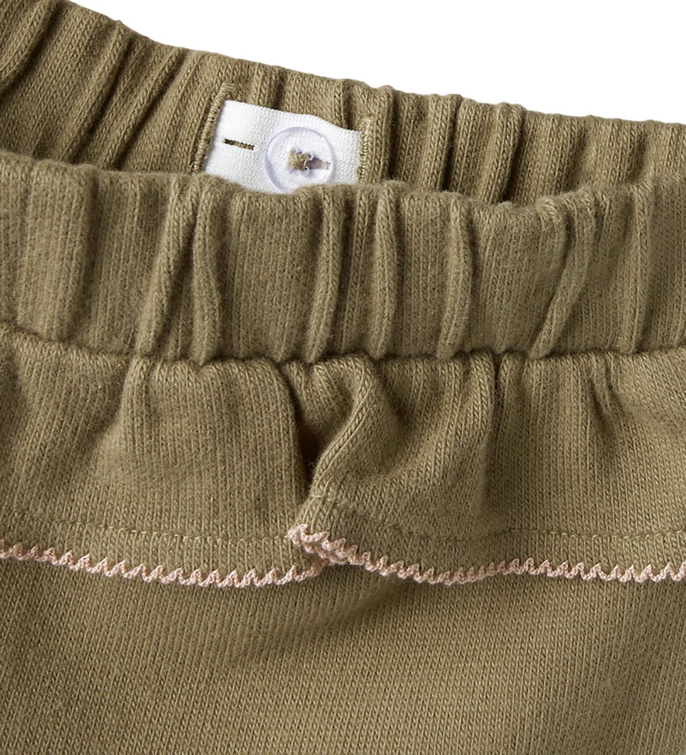 Lil' Atelier Hosen - Rib - NmfThoro - Sepia-Tönung