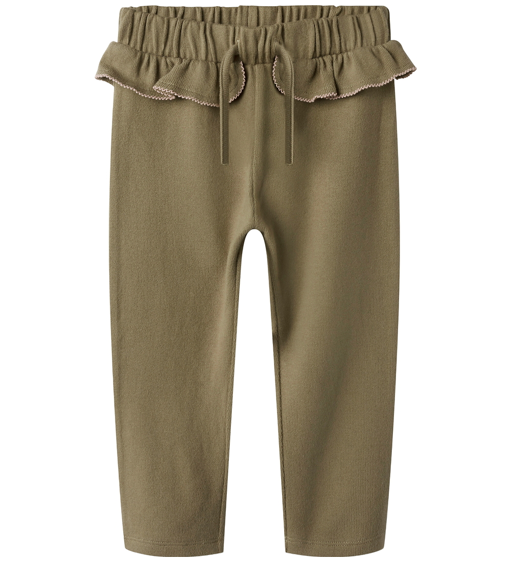 Lil' Atelier Hosen - Rib - NmfThoro - Sepia-Tönung