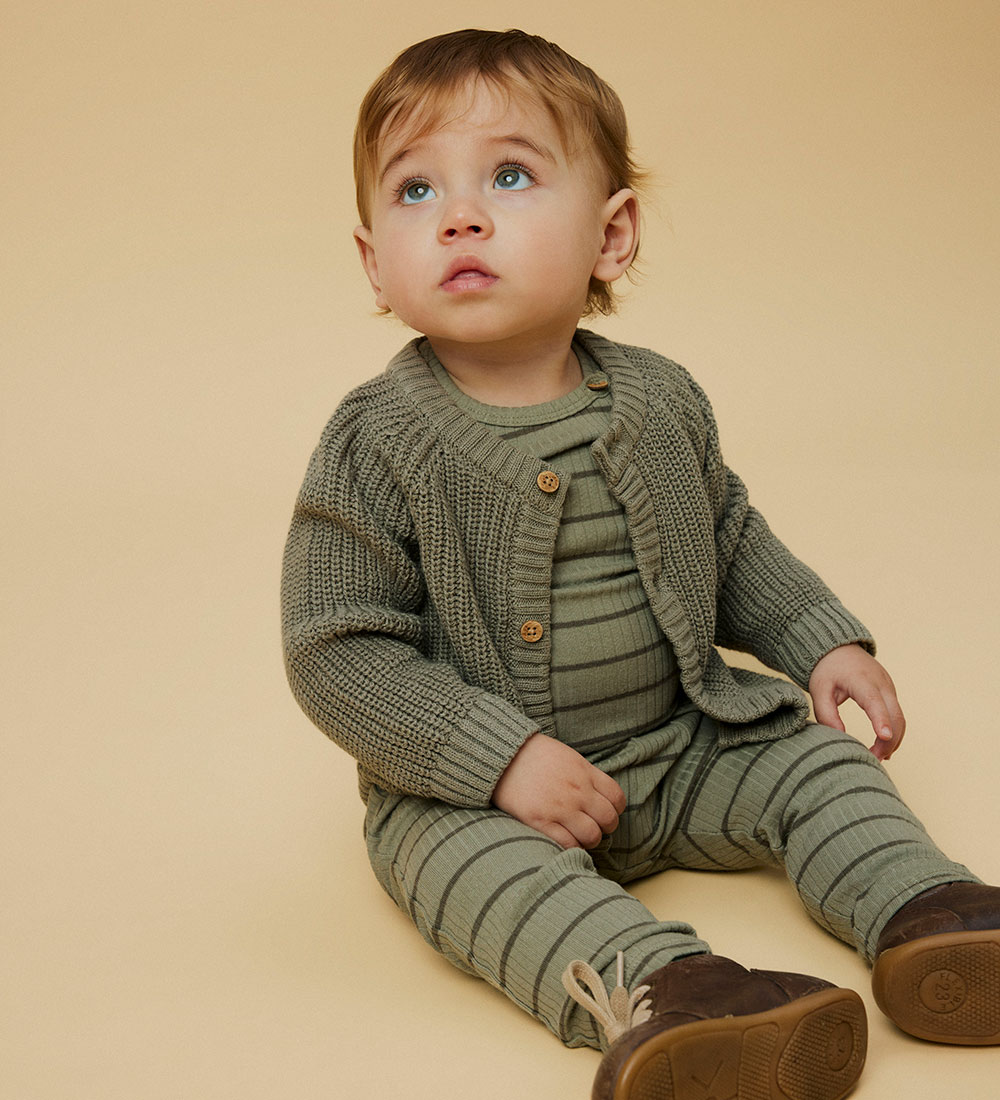 Lil' Atelier Bodysuit l/s - Rib - Noos - NbmKail - Overland Trek