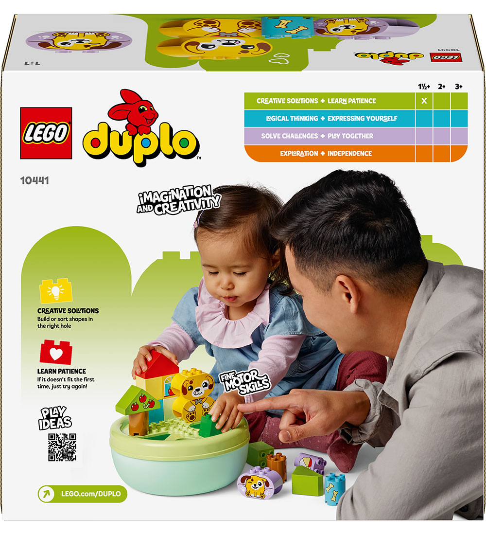 LEGO® DUPLO® - Formsortierer: Welpenhaus 10441 - 17 Teile