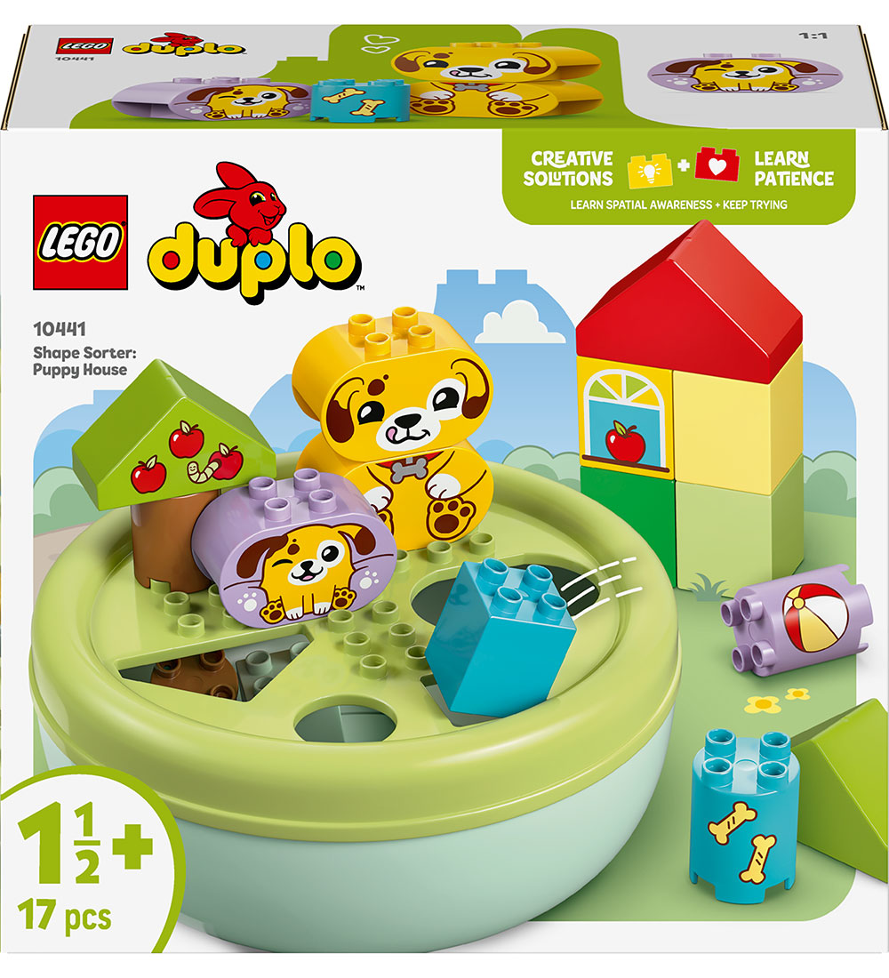 LEGO® DUPLO® - Formsortierer: Welpenhaus 10441 - 17 Teile