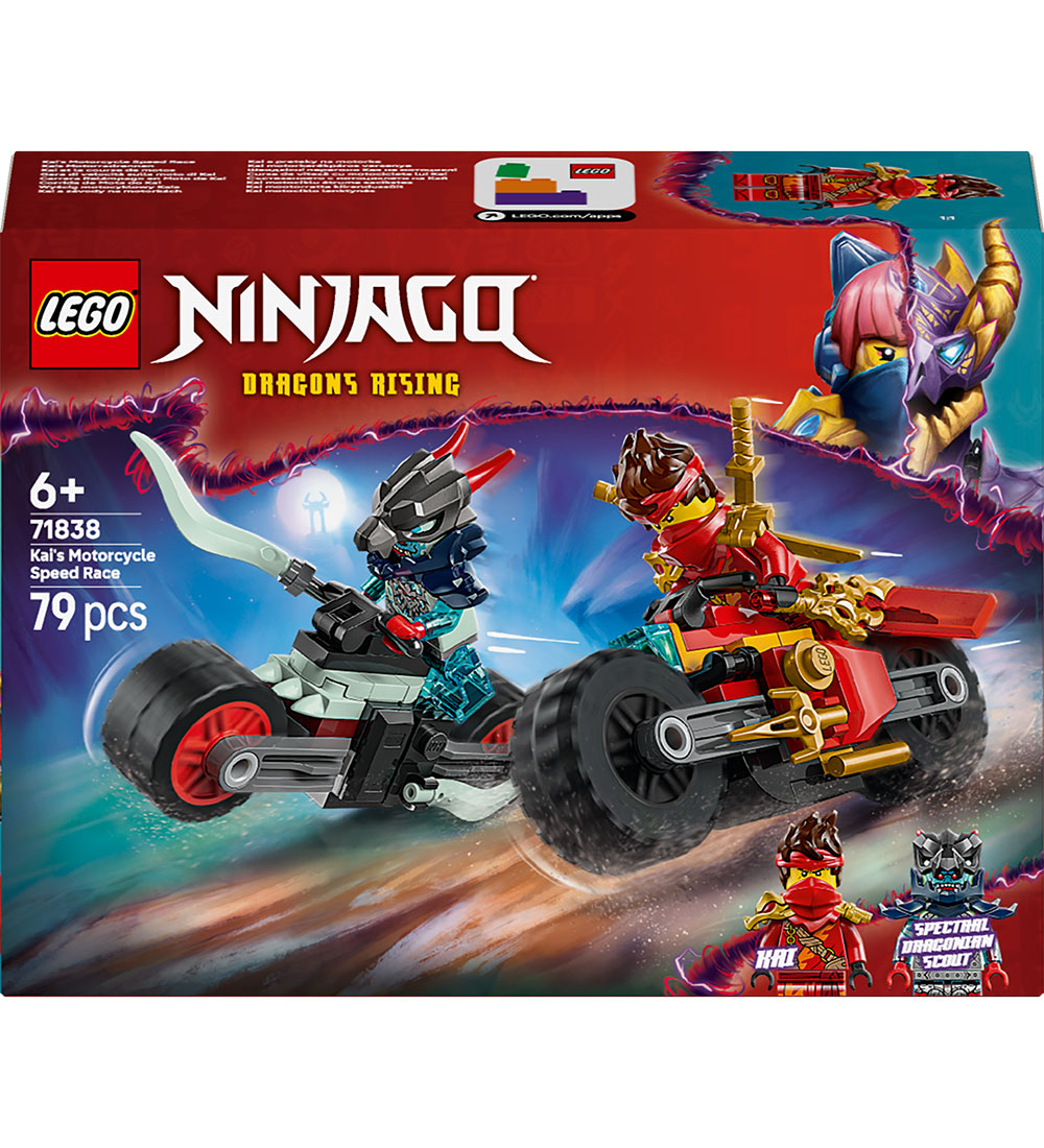 LEGO® Ninjago - Kai's Motorcycle Speed Race 71838 - 79 Parts