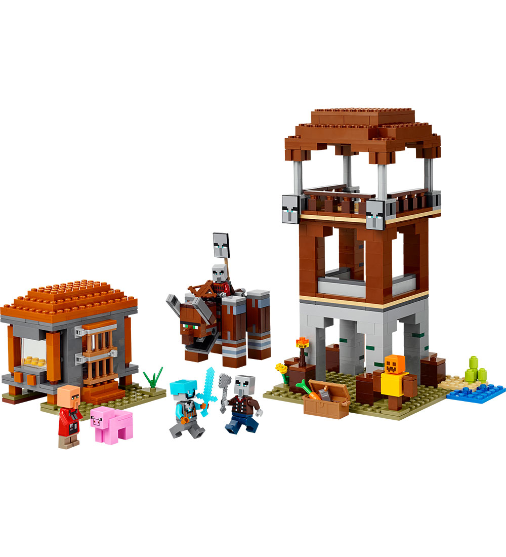 LEGO® Minecraft LEGO - The Pillager Outpost and Ravager 21278 -