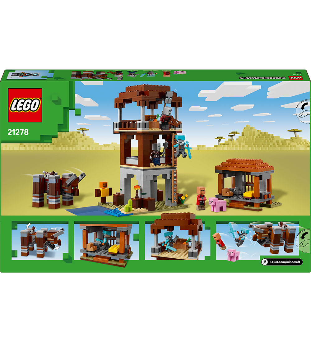 LEGO® Minecraft LEGO - The Pillager Outpost and Ravager 21278 -