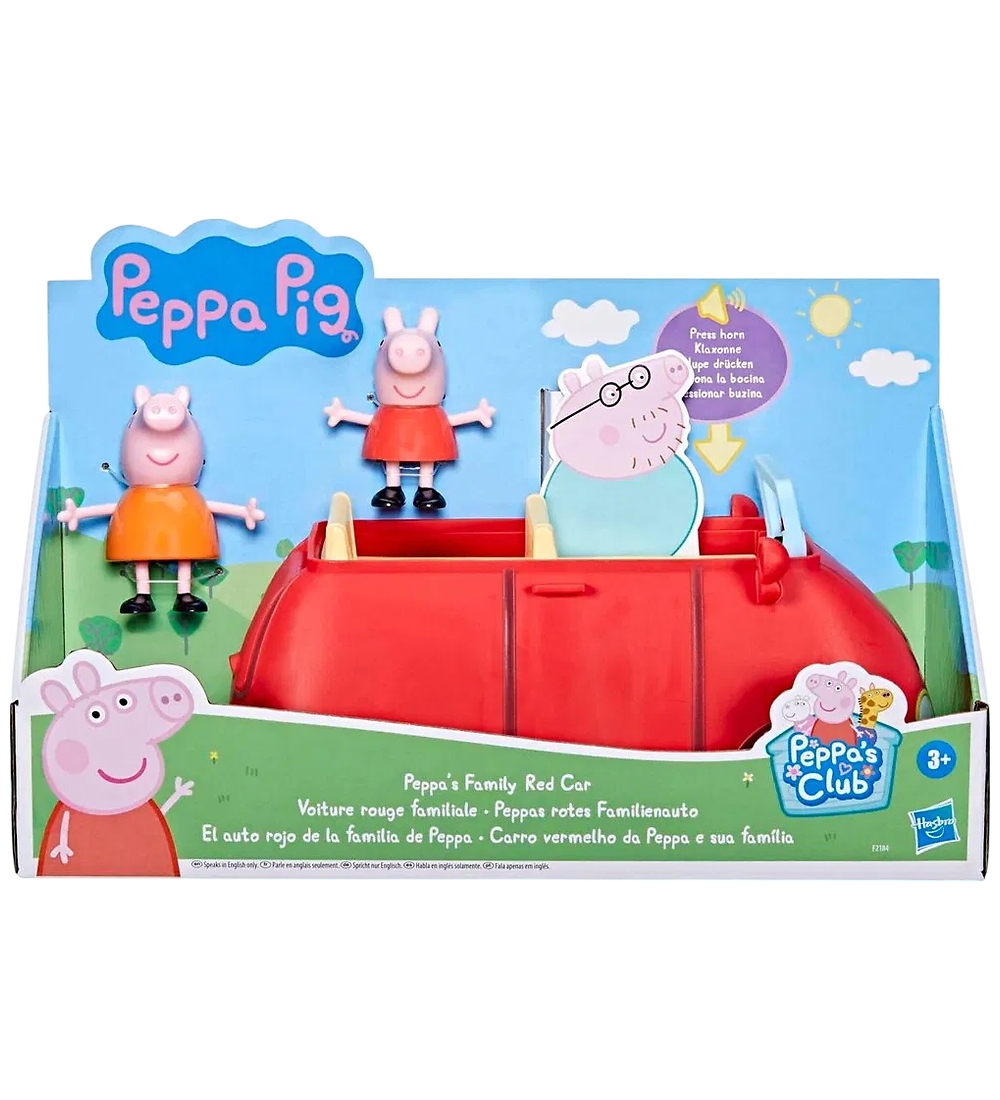 Peppa Pig Toys - Family car - Red