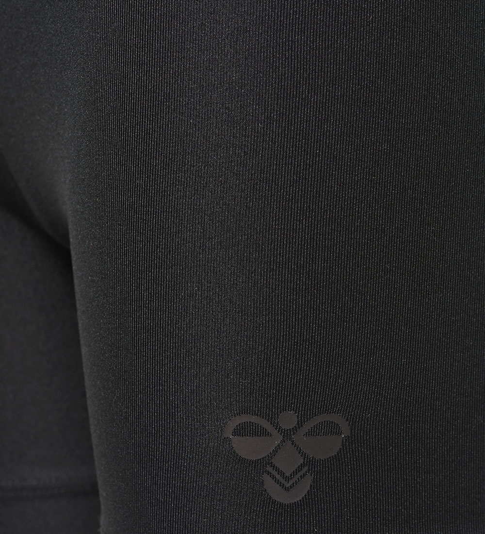 Hummel Bicycle Shorts - hmlTona Thigh - Black Beauty/Black Beaut