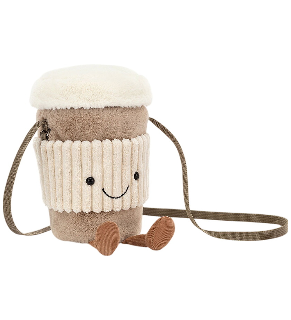 Jellycat Shoulder Bag - 20x9 cm - Amuseable Coffee-To-Go