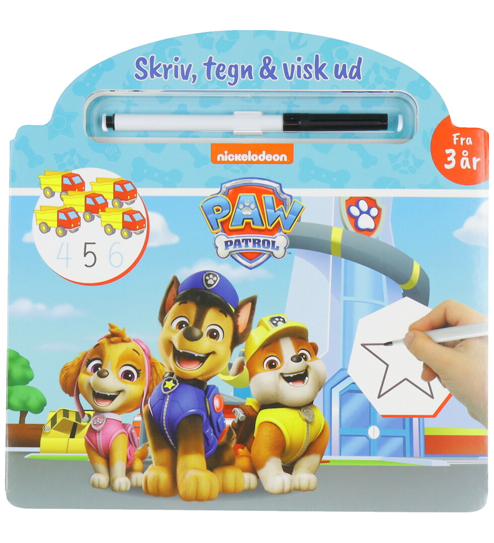 Alvilda Activity Book - Paw Patrol - Write, Symbols & Erase