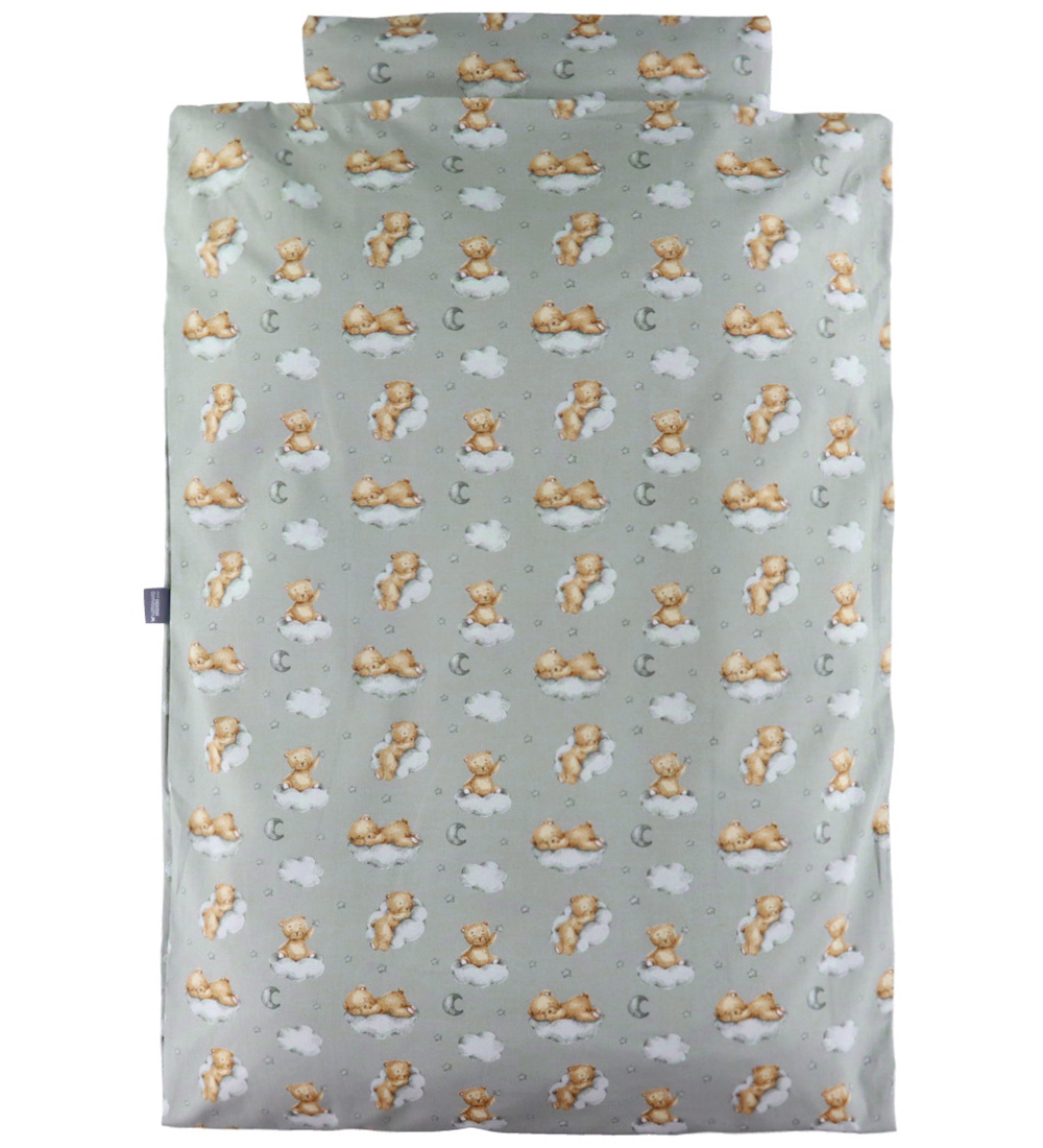 Nørgaard Madsens Bedding - Baby - Grey w. Sleeping Soft Toys
