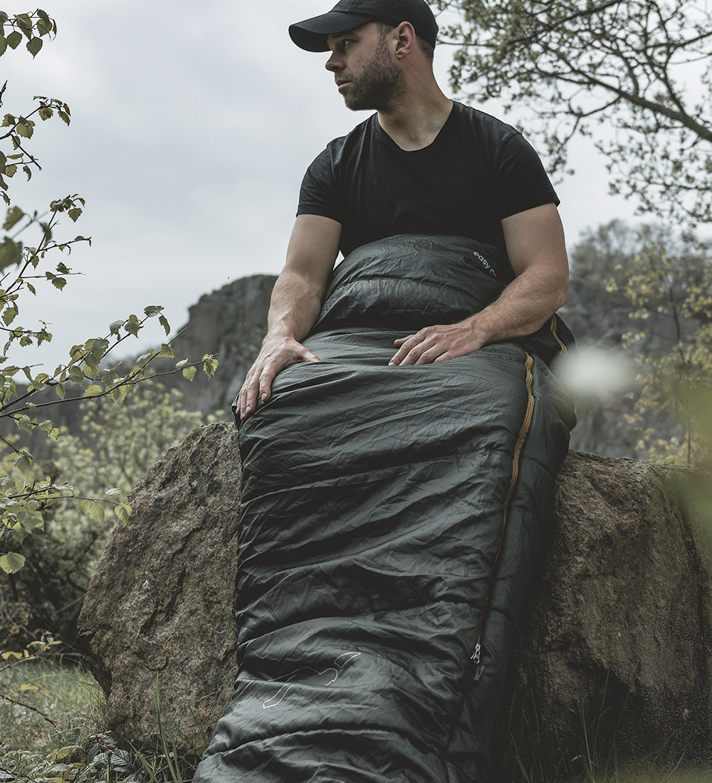 Easy Camp Sleeping Bag - Falcon III Mummy -4°C - Green